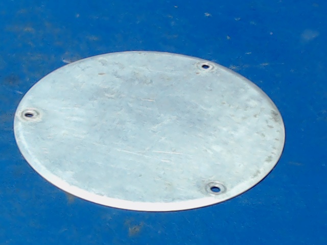 S225-1 Cessna - Plate - Inspection (3 Hole 5 Inch Dia) USE WITH 4.00 IN. OPENING